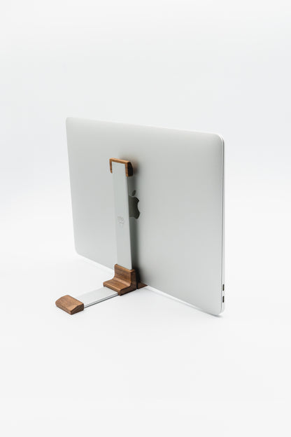 3-P PORTA PC VERTICALE E DOCUMENTI alluminio